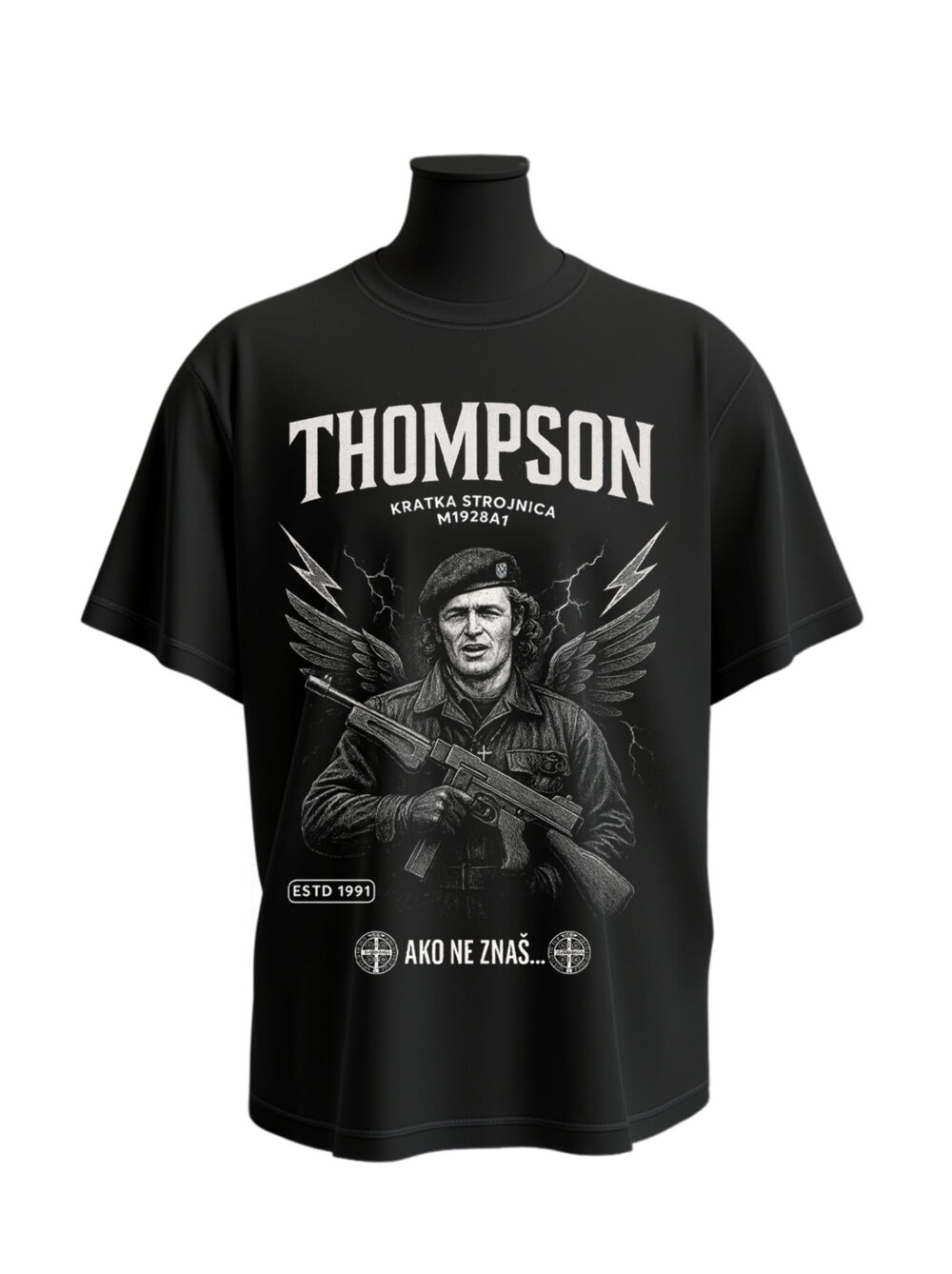 Kratka strojnica Thompson - Comfort-T-shirt