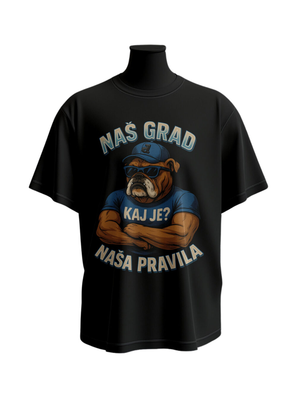 Naš Grad Naša Pravila - Comfort-T-shirt