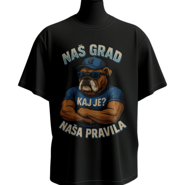 Naš Grad Naša Pravila - Comfort-T-shirt